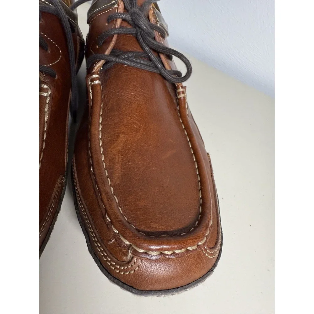 Cole Haan Mens NikeAir G Series Sz 10 M 5042176 Brown Leather Loafer Shoes